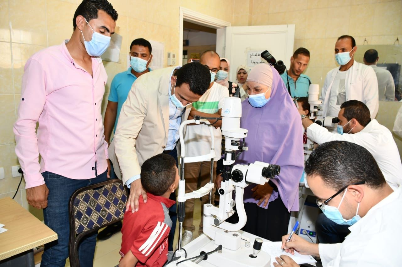 قافلة طبية بالفيوم