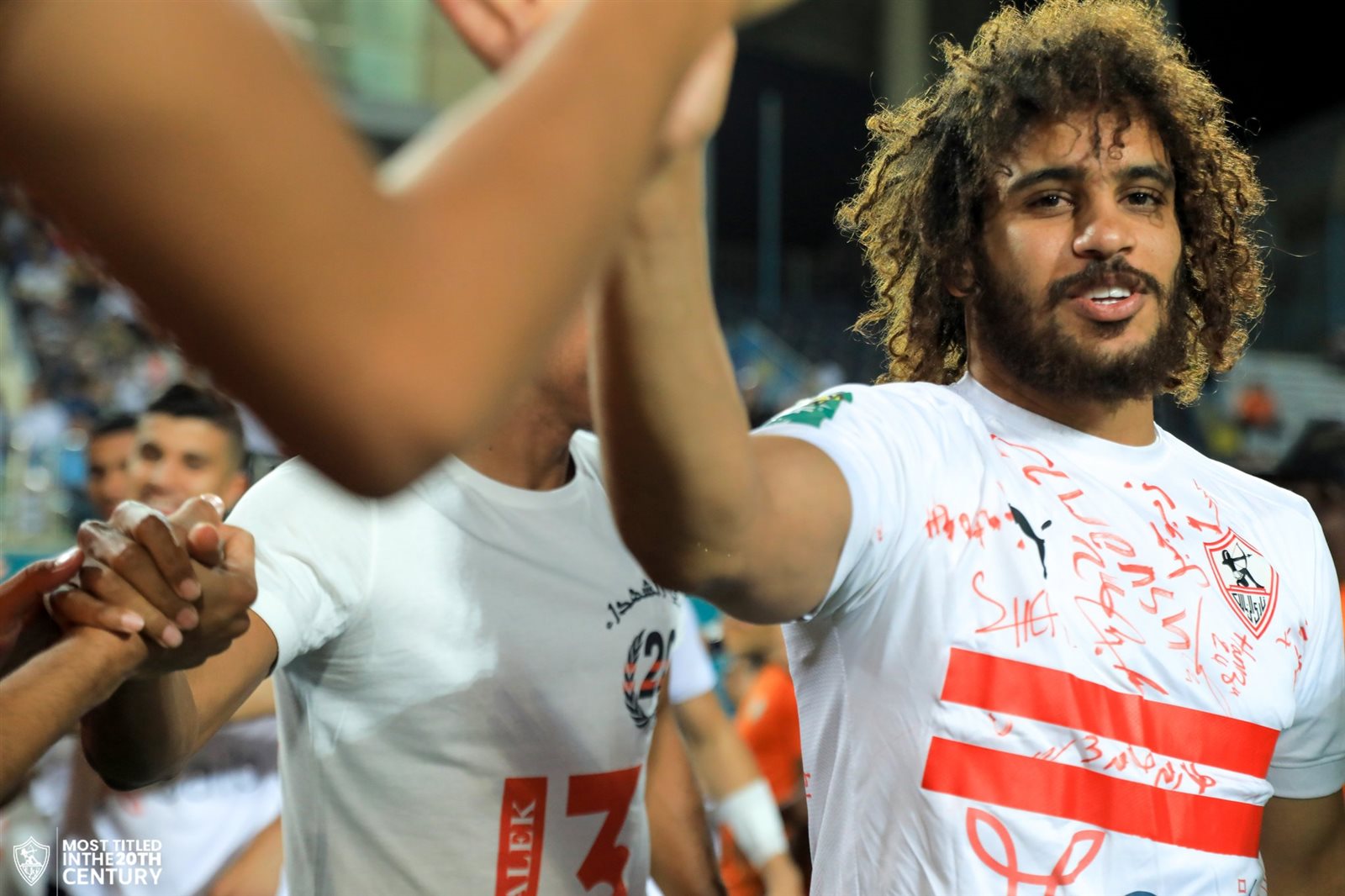 ممر شرفي للاعبي الزمالك