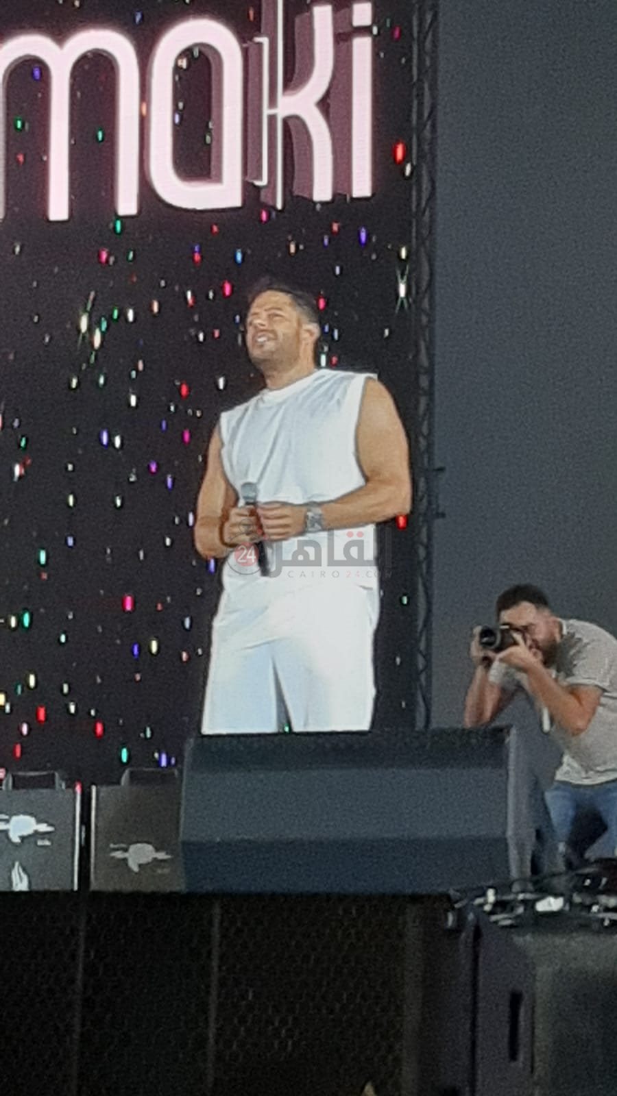 حفل محمد حماقي بالساحل الشملي(1)