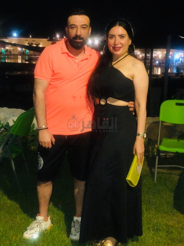 عبير صبري وزوجها أيمن البياع (2)