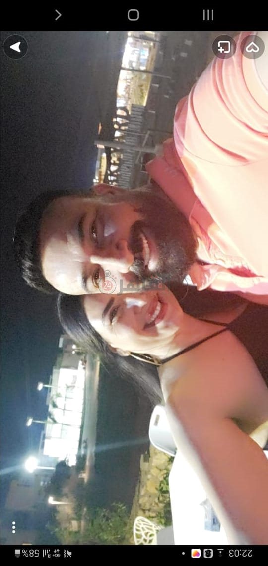 عبير صبري وزوجها أيمن البياع (3)