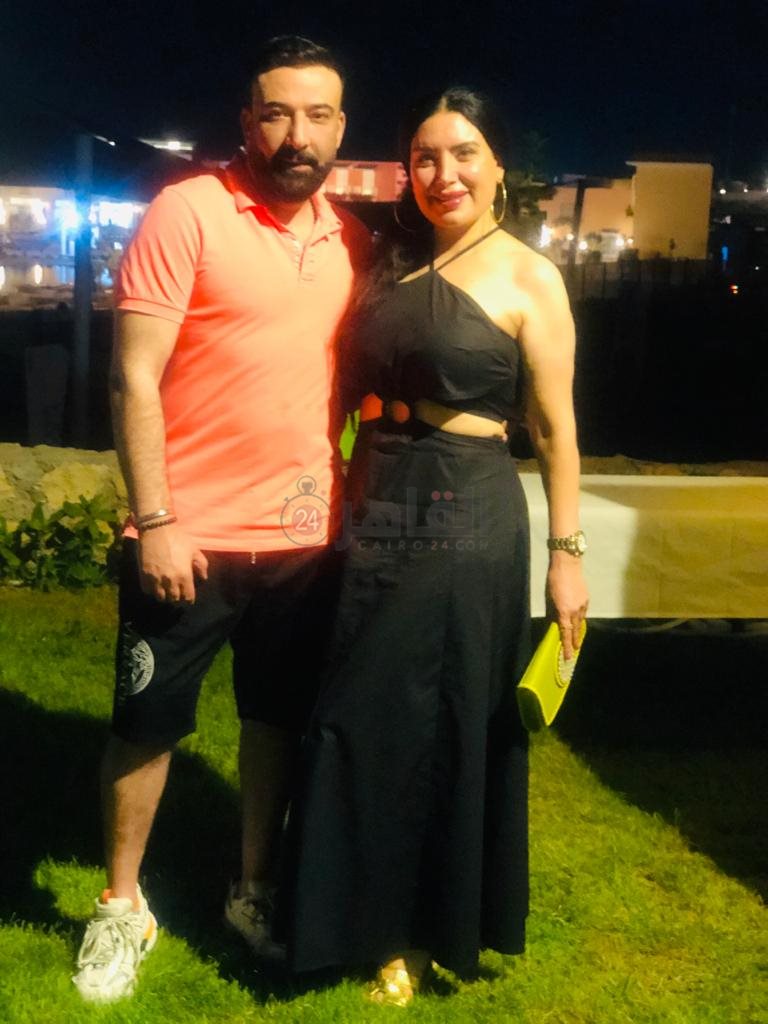 عبير صبري وزوجها أيمن البياع (4)