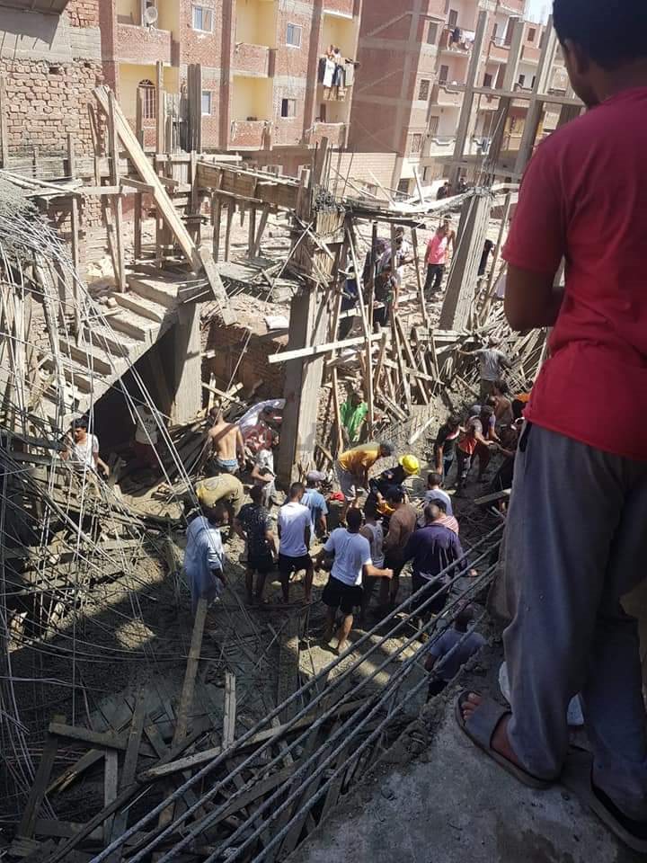 انهيار منزل في الإسماعلية