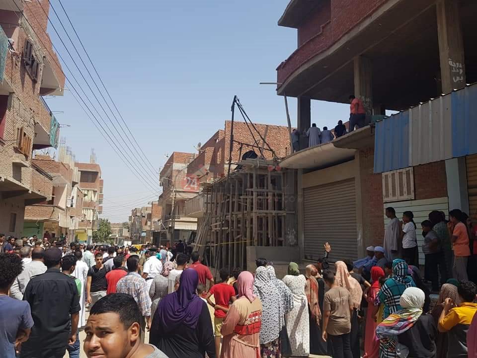 انهيار منزل في الإسماعلية