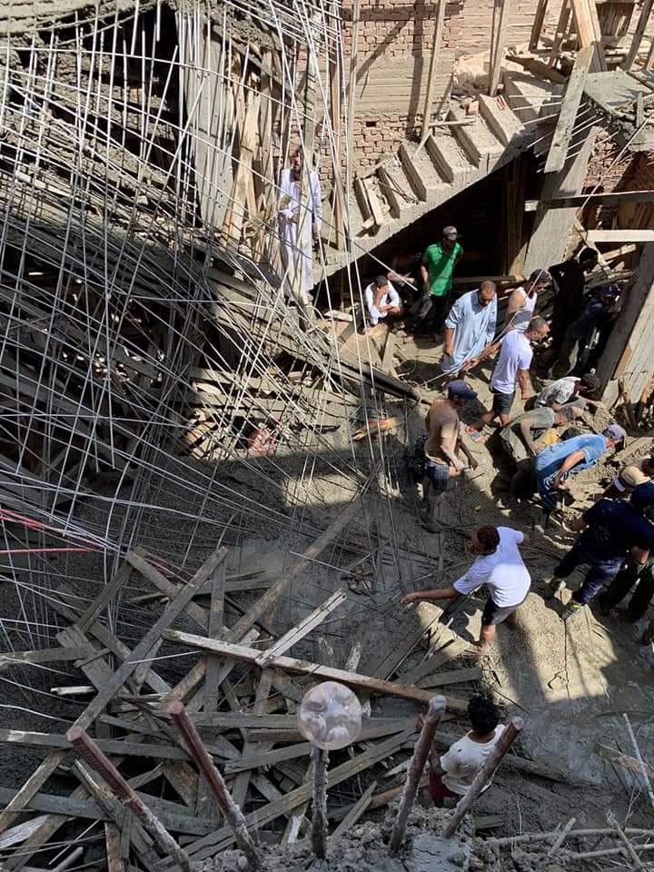 انهيار منزل في الإسماعلية