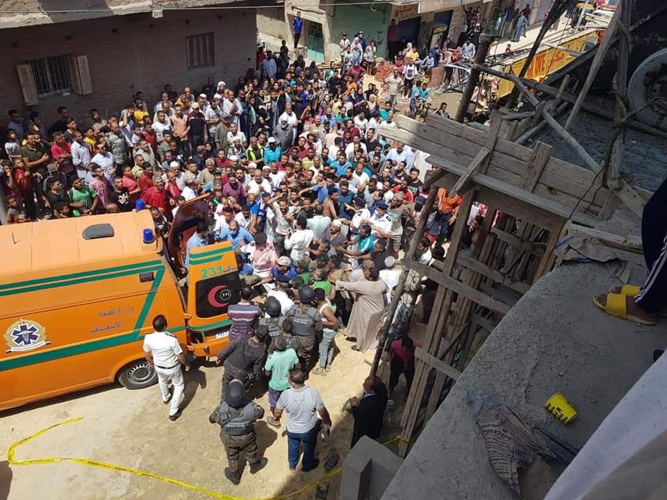 انهيار منزل في الإسماعلية