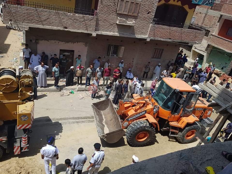 انهيار منزل في الإسماعلية