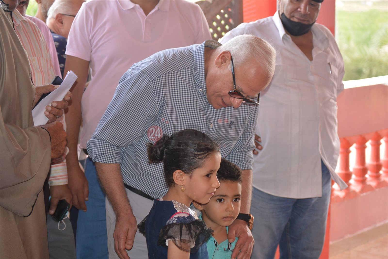 لقاء محافظ بورسعيد بمزارعي سهل الطينة 