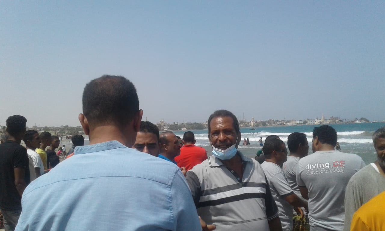 غرق شابين بشواطئ مدينة القصير