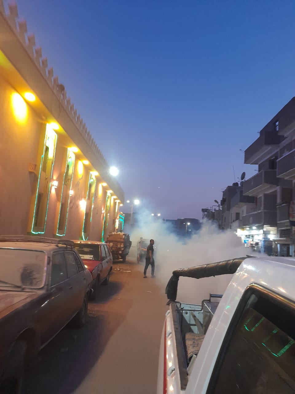 حملات تعقيم لمنع انتشار كورونا بالشرقية 3