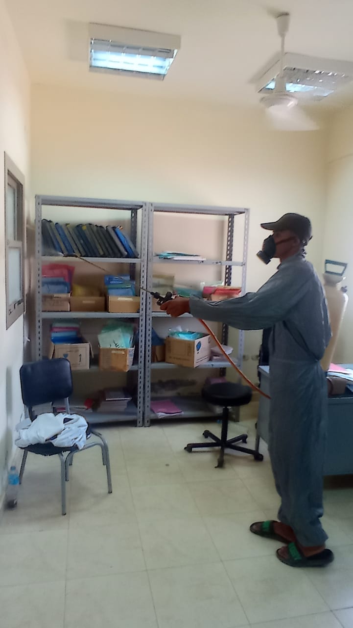 حملات تعقيم لمنع انتشار كورونا بالشرقية 7