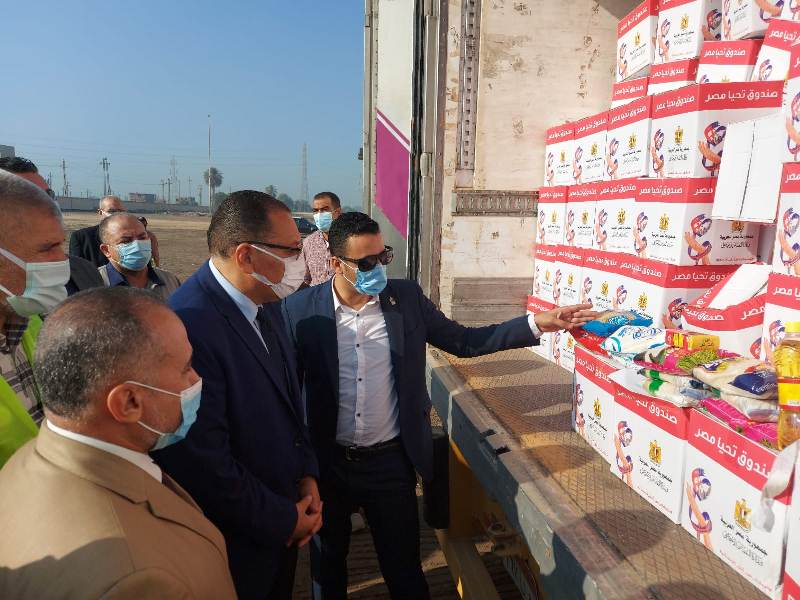 وصول قافلة أبواب الخير لمحافظة الشرقية 03