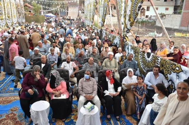 احتفالية أهالي القرية برحاب