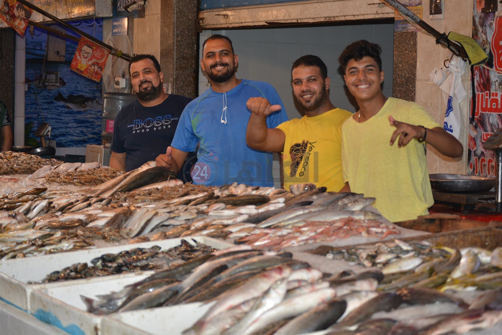 سوق الأسماك المطور ببورسعيد