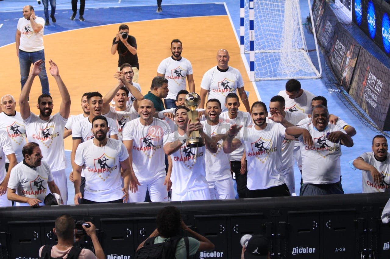 الزمالك بطل السوبر الإفريقي لكرة اليد