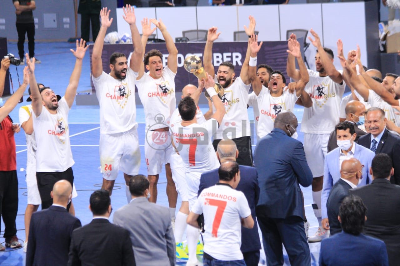 الزمالك بطل السوبر الإفريقي لكرة اليد