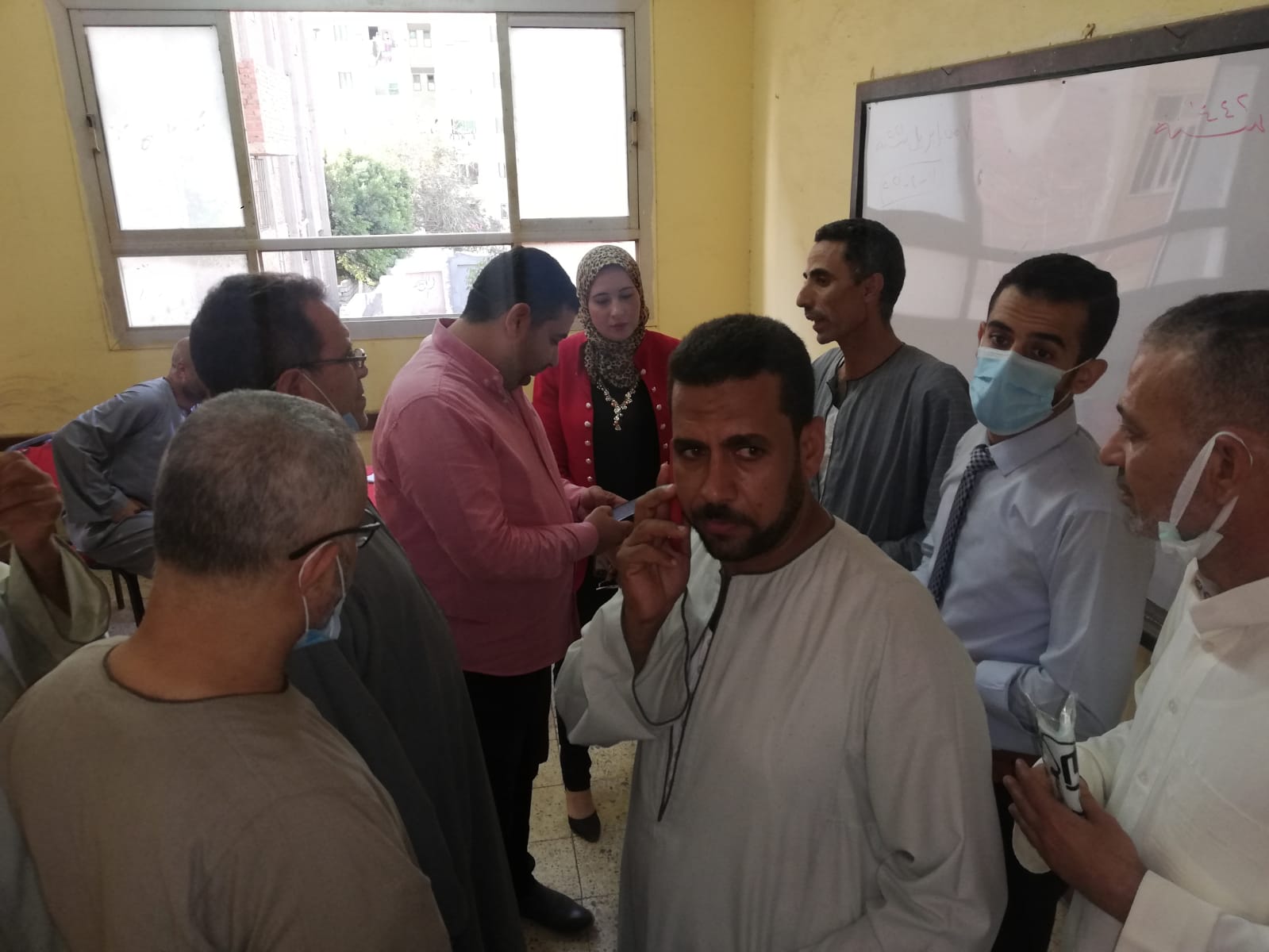 قافلة مجانية للكشف على عمال النظافة بالمنوفية 