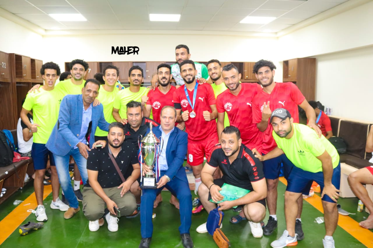 لاعبي منتخب محافظة الفيوم لكرة القدم