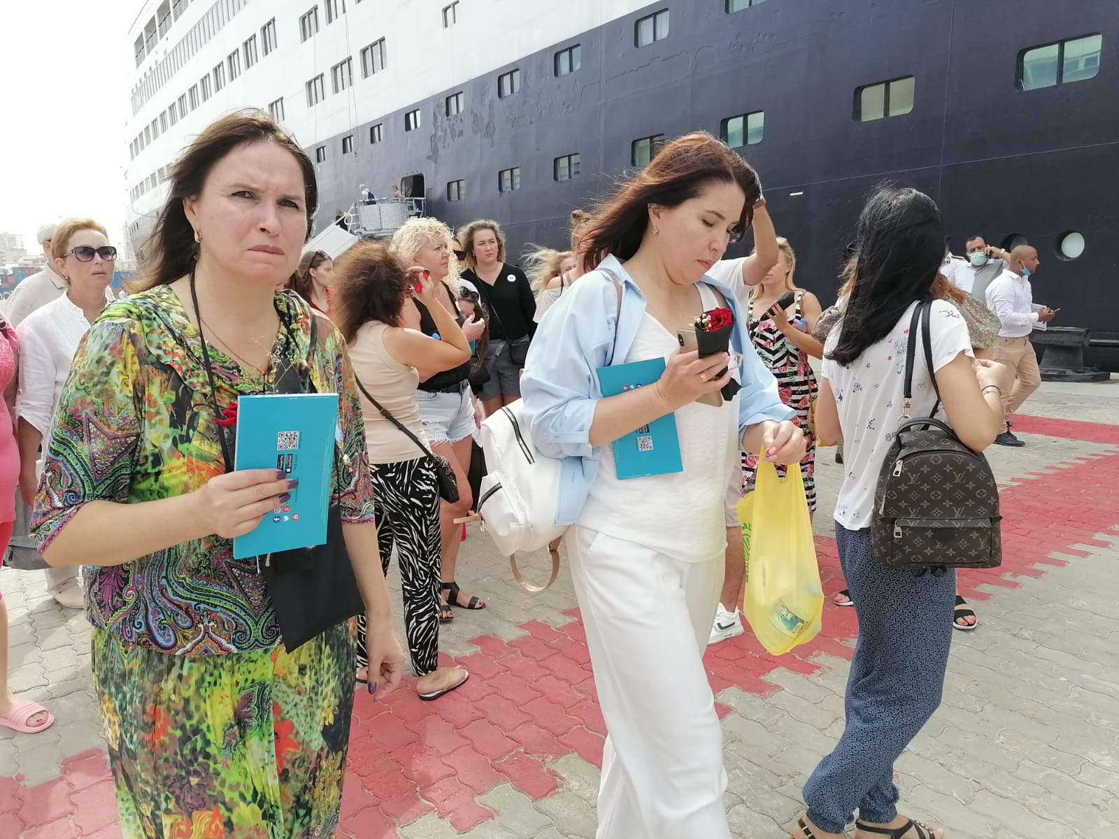 وصول السفينة السياحية لميناء الإسكندرية