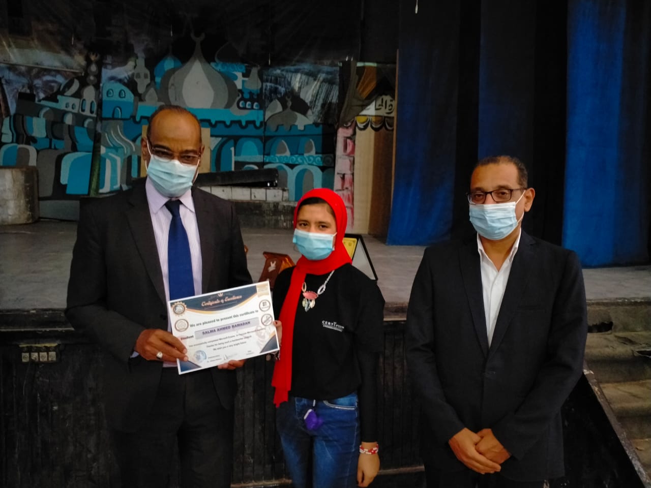 فوز فريق الفيوم كأفضل مشاركة