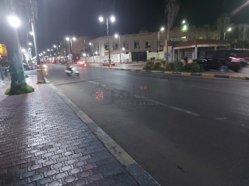 أمطار خفيفة تسقط في محافظة بورسعيد