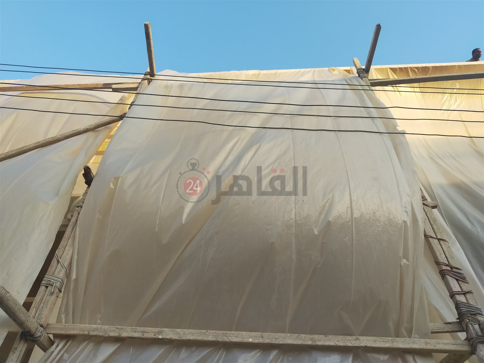 المسجد الفرعوني في الفيوم بعد غلقه