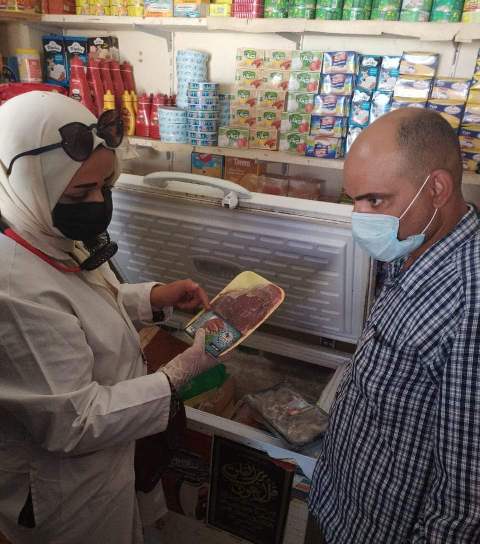 حملة تفتيشية على محال الجزارة والأسماك بالشرقية