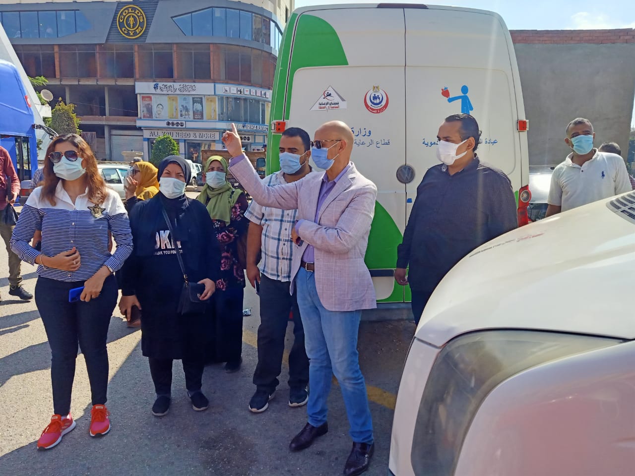 انطلاق حملة معًا نطمئن للتسجيل للقاح كورونا بالشرقية 06