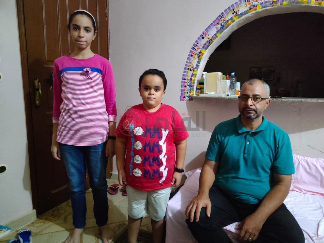 الطفل محمد المصاب بمتلازمة لارون