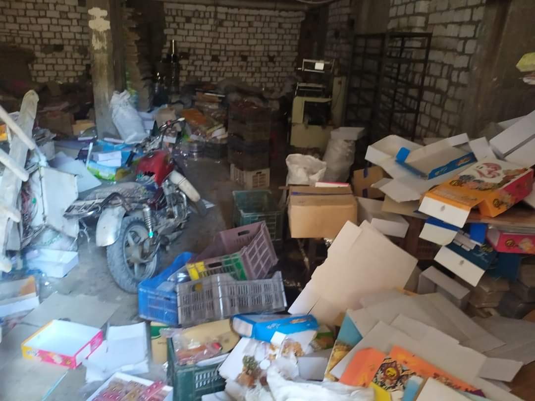 ضبط حلوى مولد بمصنع دون ترخيص داخل مزرعة مهجورة في الفيوم