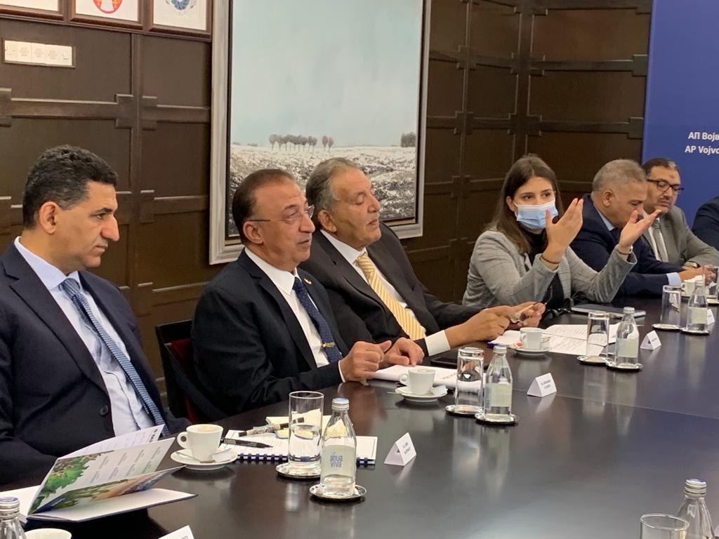 محافظ الإسكندرية يوقع اتفاقية تعاون مع عمدة نوفي ساد 