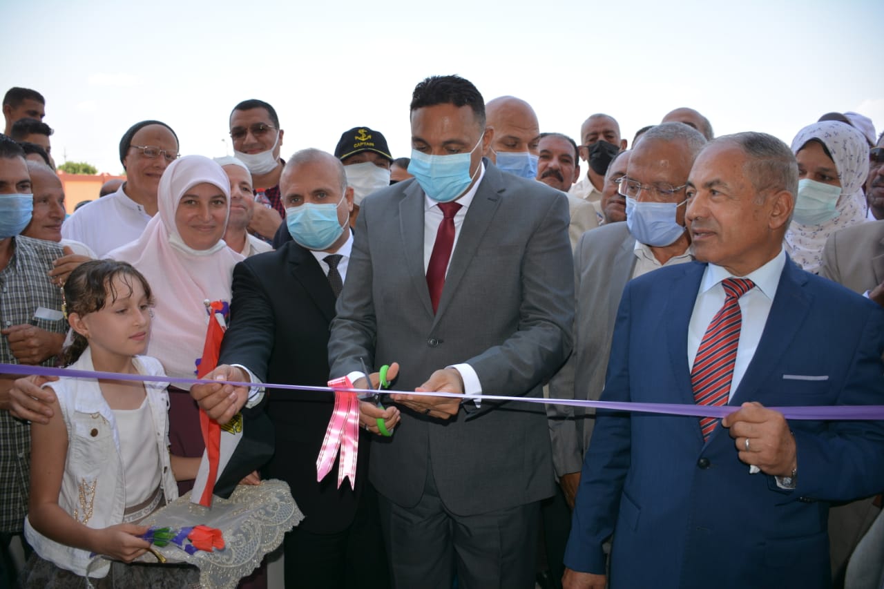 افتتاح مدرستين بالدقهلية