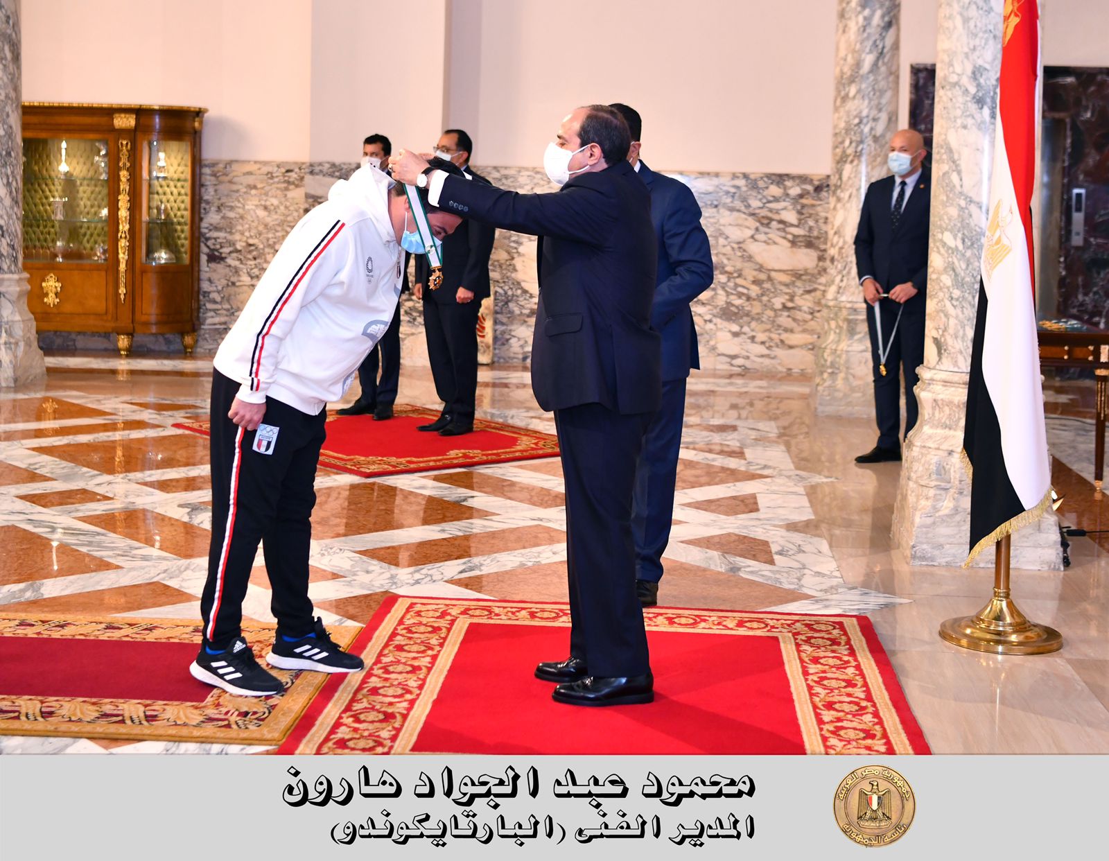 تكريم السيسي لأبطال دورة الألعاب البارالمبية بطوكيو 2020 (11)