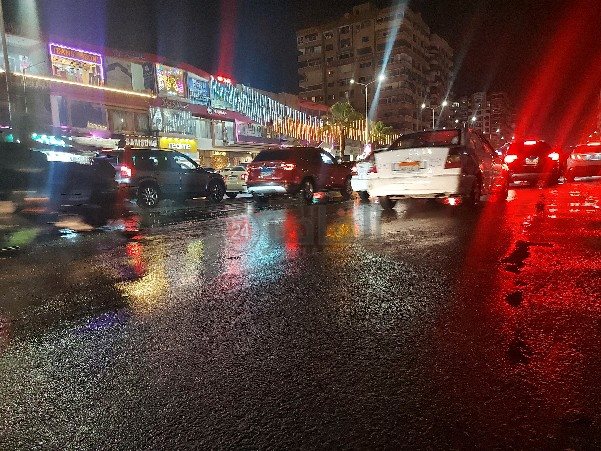 سقوط أمطار ببورسعيد 