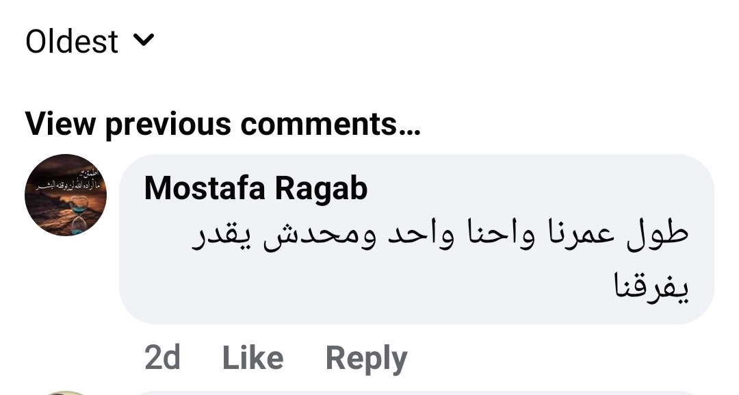 من تعليقات المتفاعلين على إحدى صفحات الفيوم