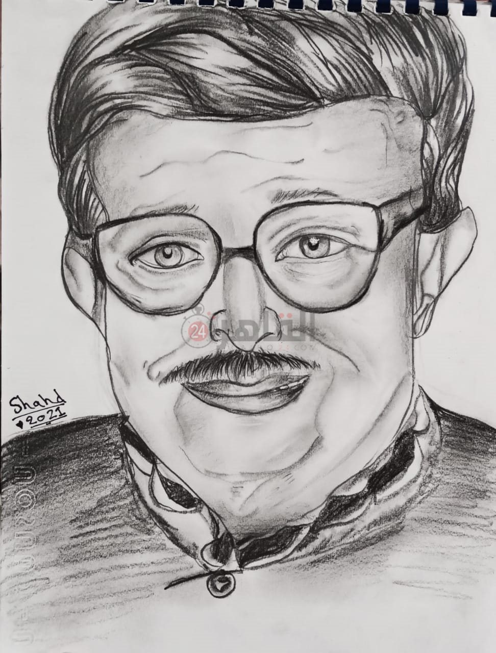 رسومات الطفلة شهد المهدي أصغر فنانة تشكيلية 