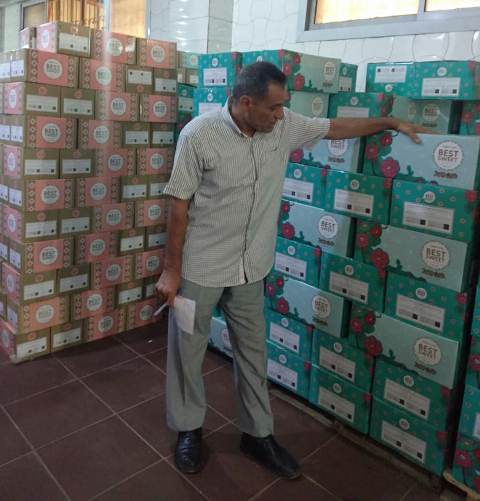 ضبط أطنان حلوى المولد النبوي مجهولة المصدر بالشرقية 01