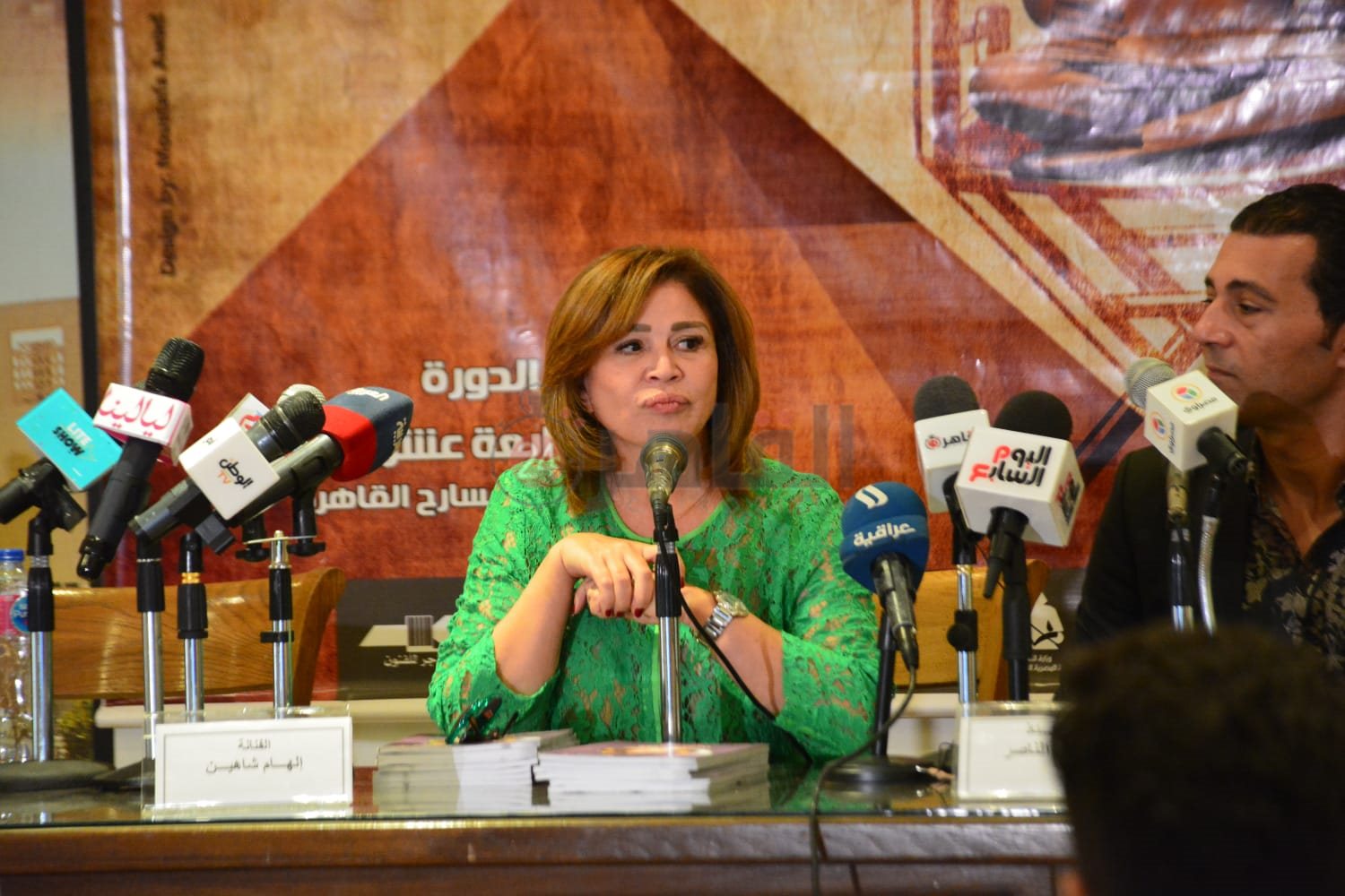 حفل توقيع كتاب إلهام شاهين (3)