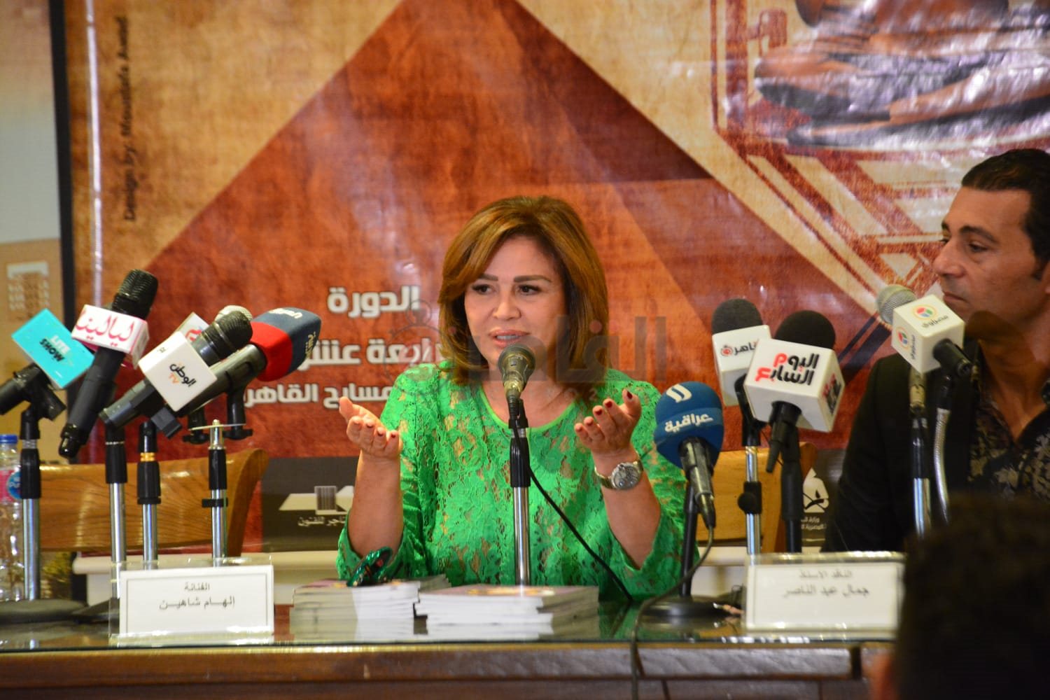 حفل توقيع كتاب إلهام شاهين (4)