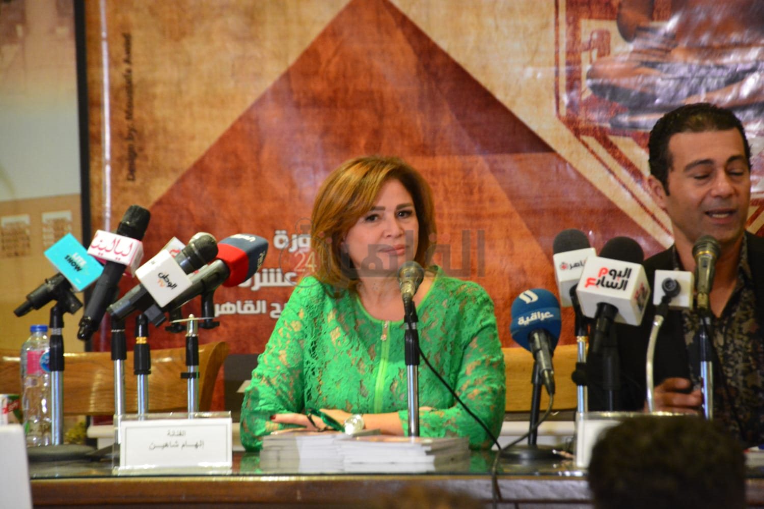 حفل توقيع كتاب إلهام شاهين (7)