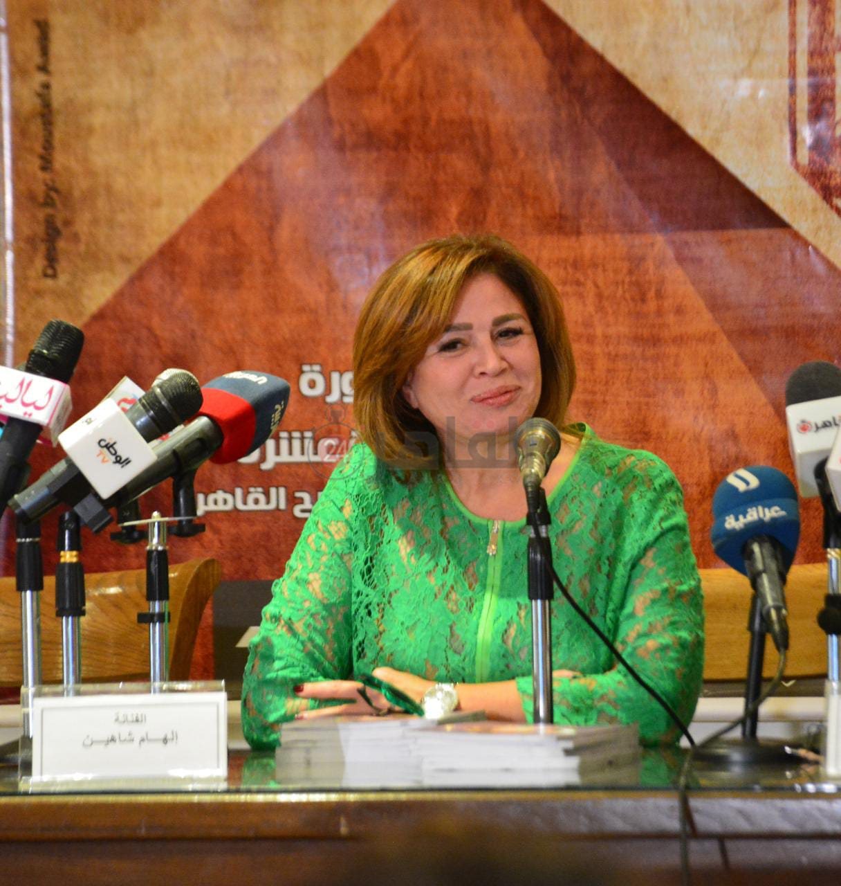 حفل توقيع كتاب إلهام شاهين (8)