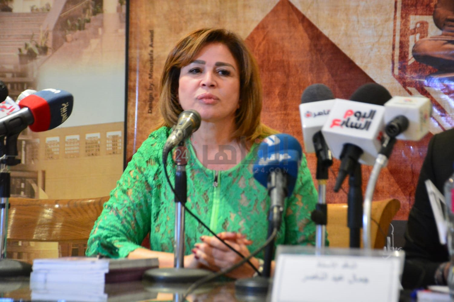 حفل توقيع كتاب إلهام شاهين (18)