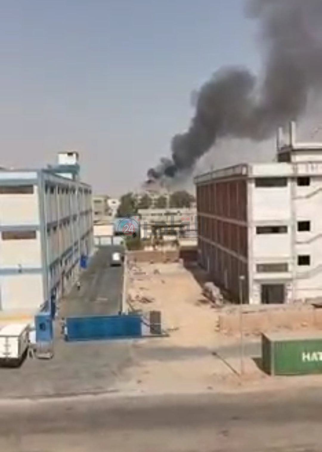 حريق مصنع بيروسول بالعاشر من رمضان 02