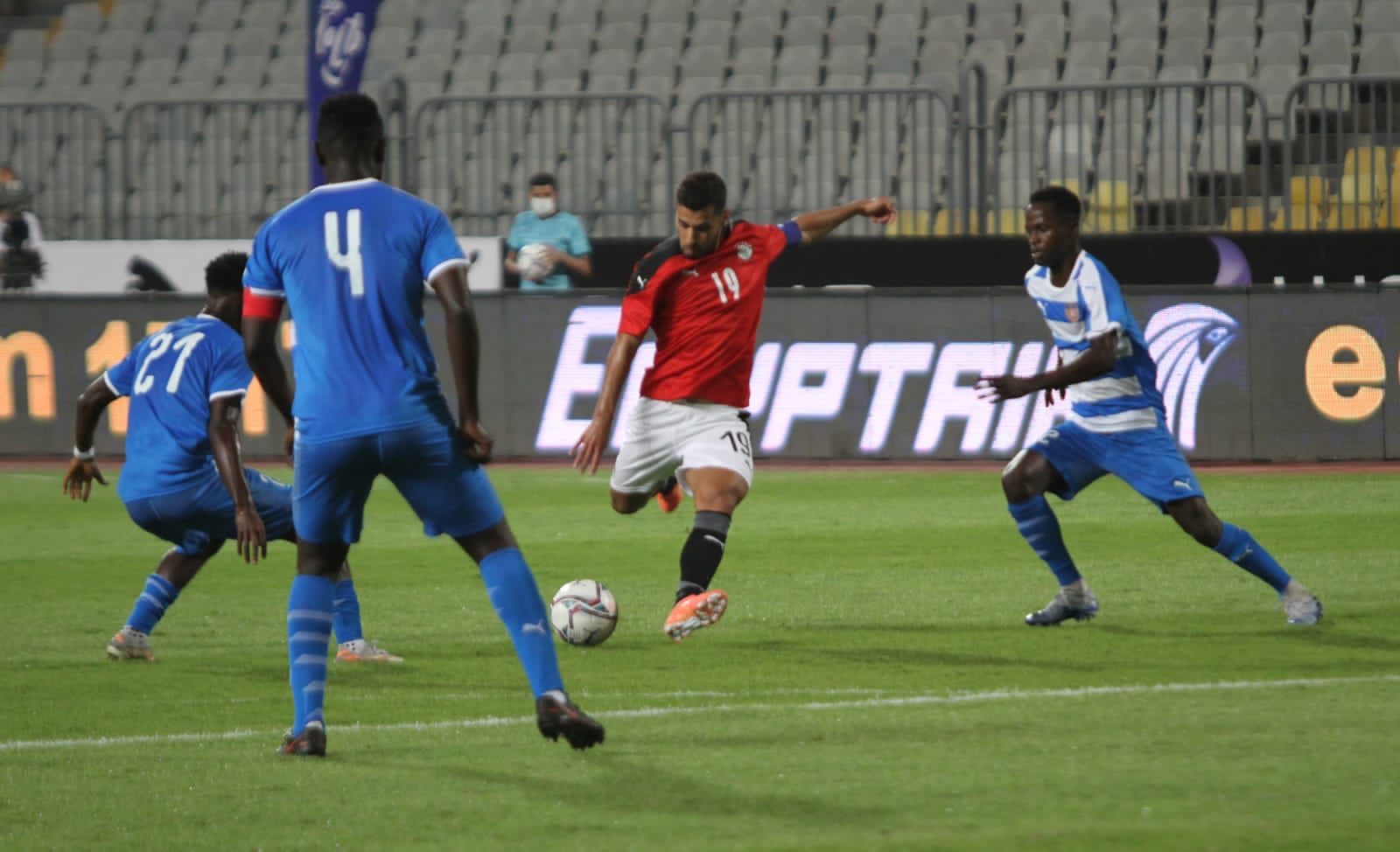 مباراة مصر وليبيريا