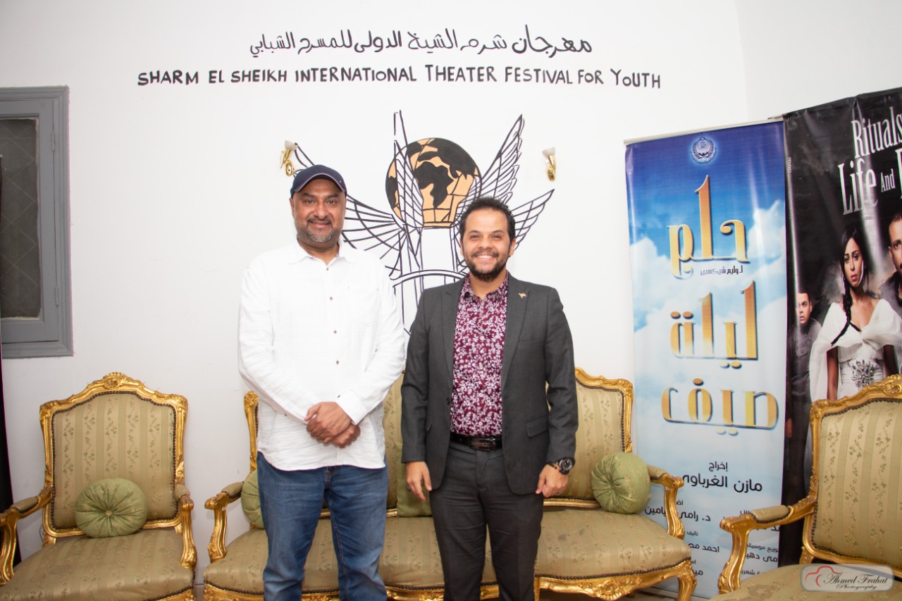 نبيل الفليكاوي يزور مقر مهرجان شرم الشيخ الدولي (11)