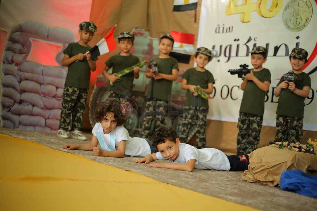 سيشن مبهج لأطفال المنوفية بذكرى حرب أكتوبر