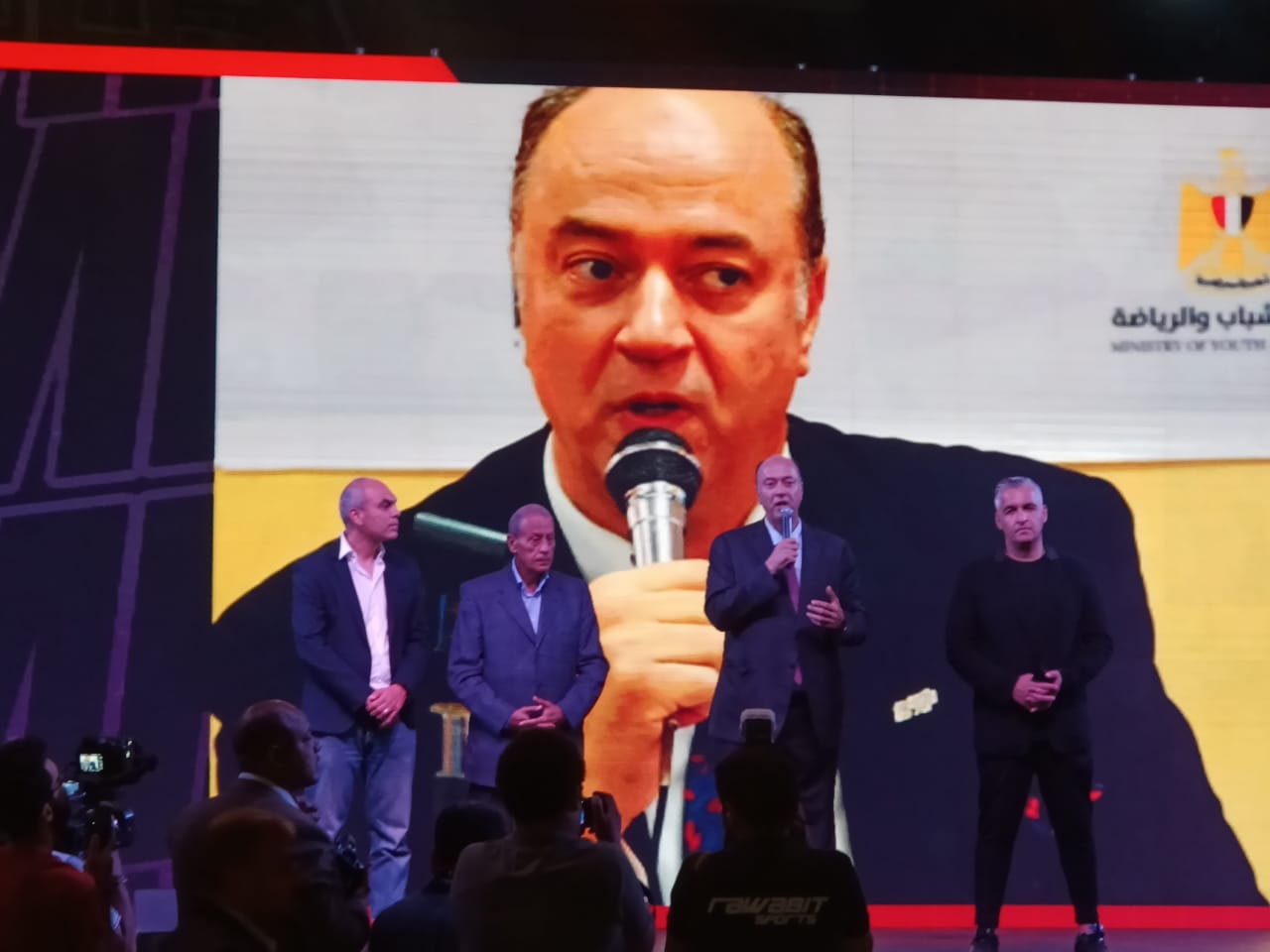 حفل نادي الصيد لتكريم هداية ملاك وسيف عيسى