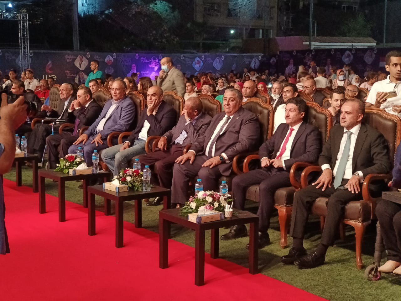 حفل نادي الصيد لتكريم هداية ملاك وسيف عيسى