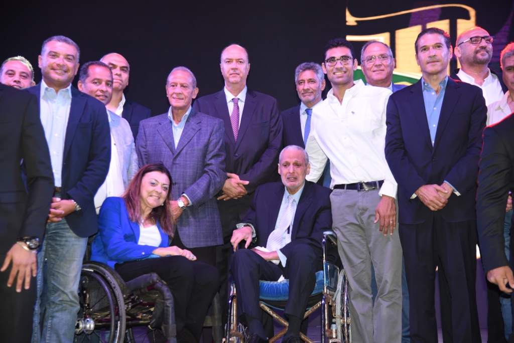 حفل نادي الصيد لتكريم هداية ملاك وسيف عيسى