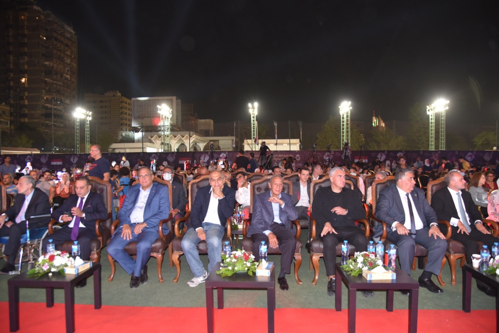 حفل نادي الصيد لتكريم هداية ملاك وسيف عيسى